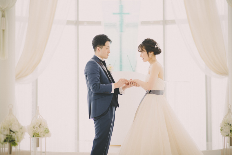 お二人の誓いを写真に
