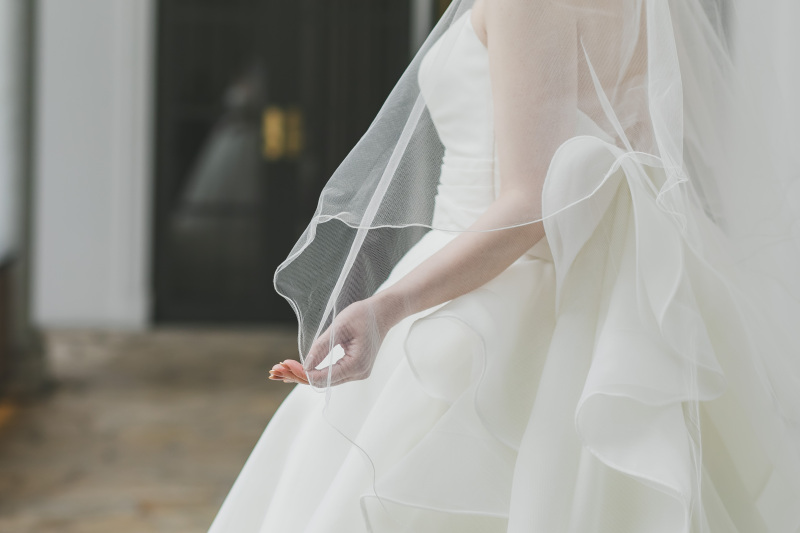 ウエディングに着替えて