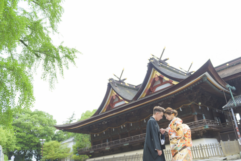 大迫力の社殿！