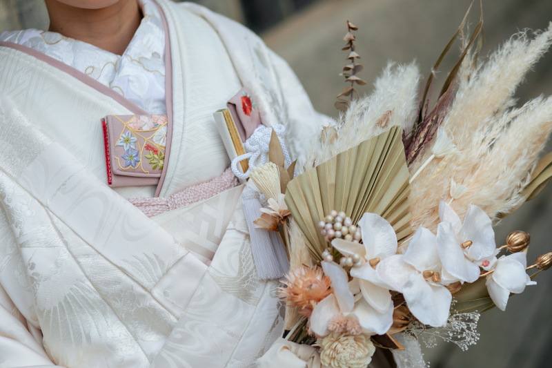 ご持参のブーケ