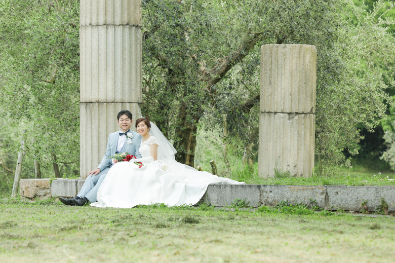 ローマの丘にて