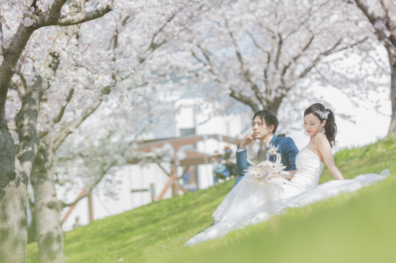 桜ウェディング