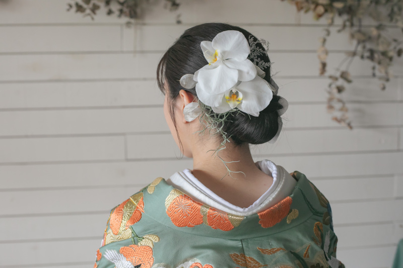 和装ヘアは…