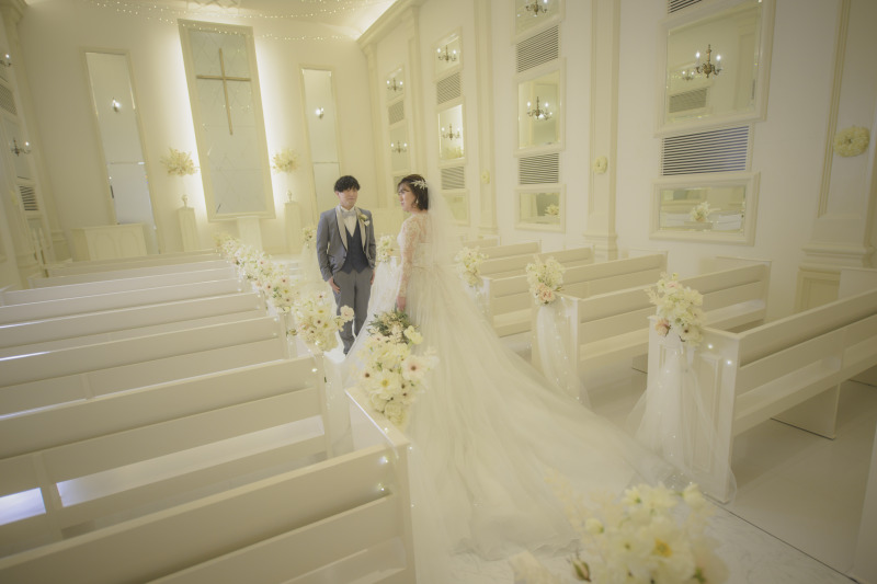 続いてドレス撮影！