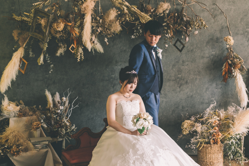 ウェディングドレスももちろん