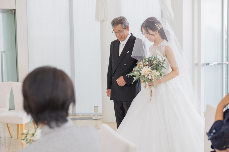 見守られながら…