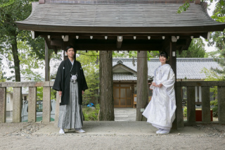 吉備津彦神社にて
