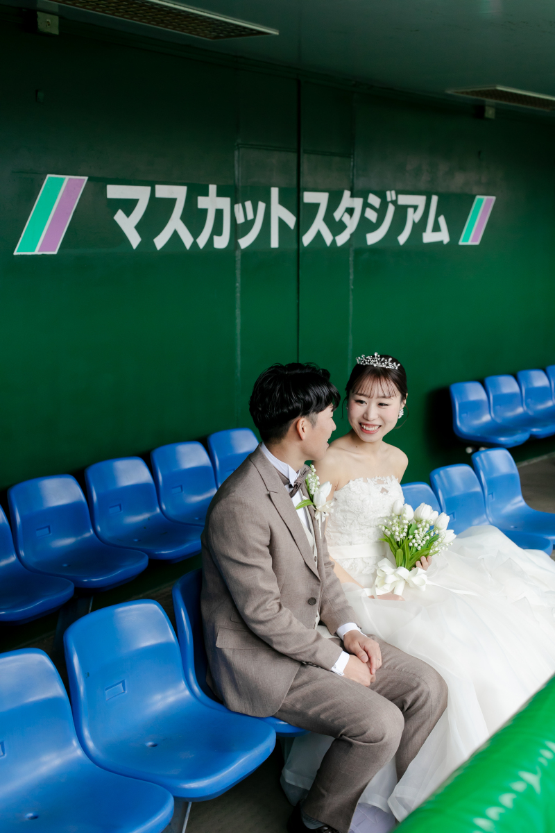 マスカットスタジアムへ！