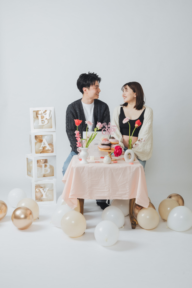 小物を持ち込んで…