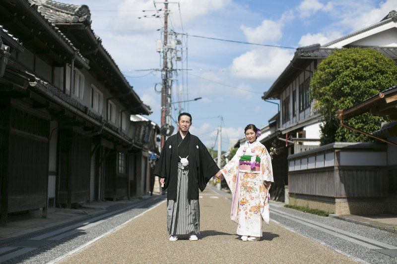 津山むかし町家にて