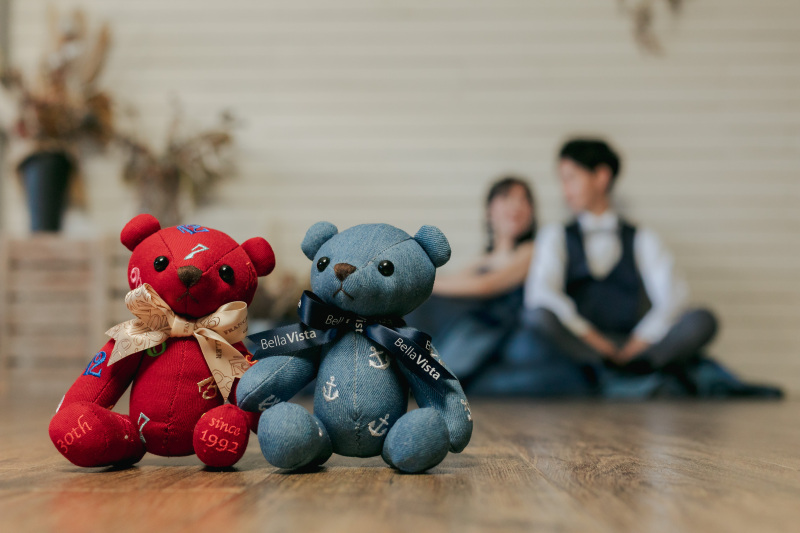 可愛らしいベアと♡