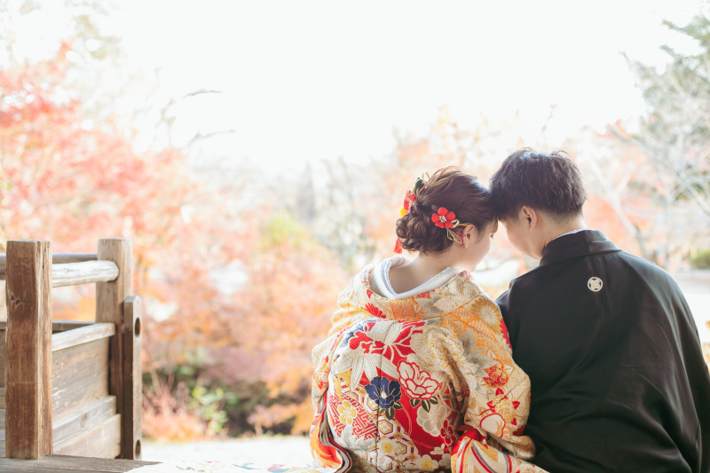 近水園も紅葉も名所です