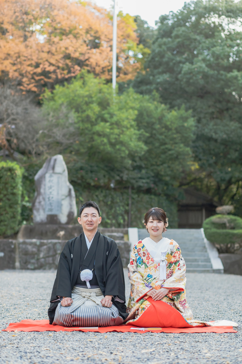 お座りショット