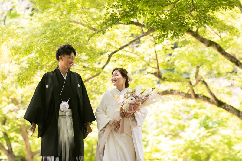 白無垢からスタート！