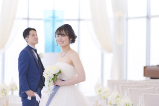 念願のチャペル