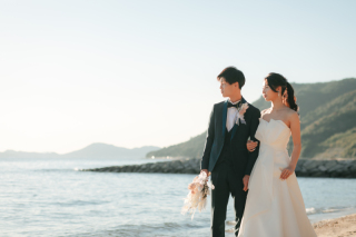 夕日と渋川　♪