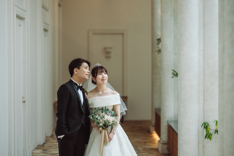 寄り添うおふたり