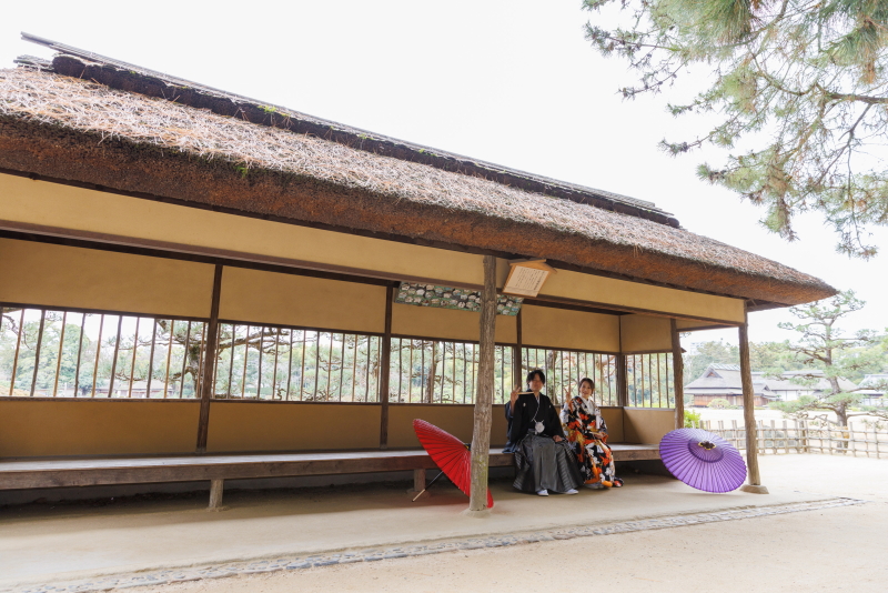 撮影は後楽園から