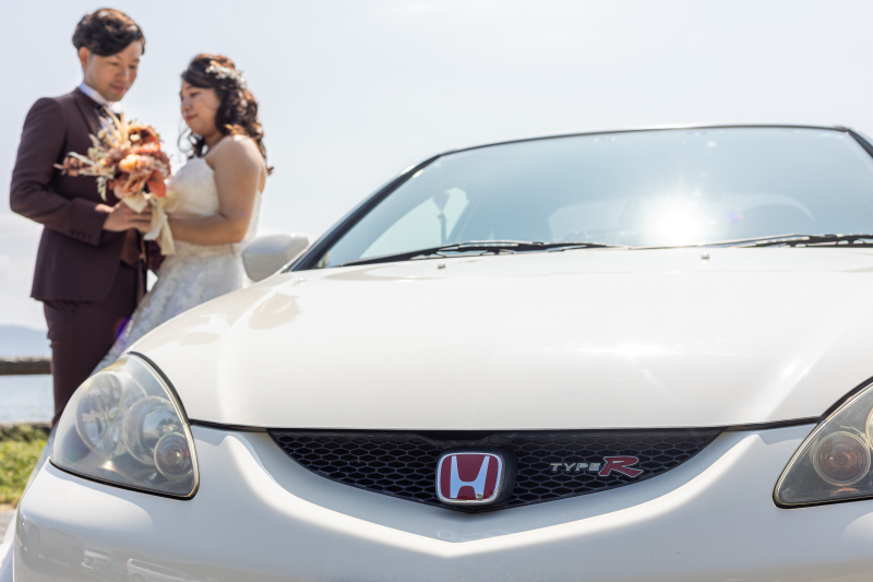 愛車と一緒に♪