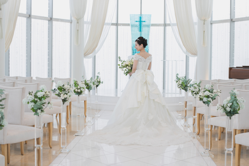 最後はチャペルで！