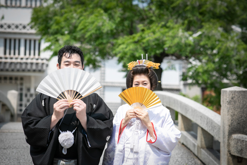 白無垢といえば和髪