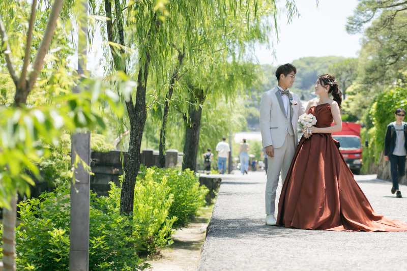 深緑の美観地区