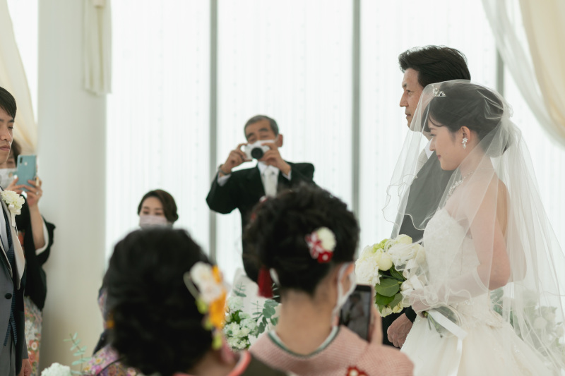 ANAのチャペルへ