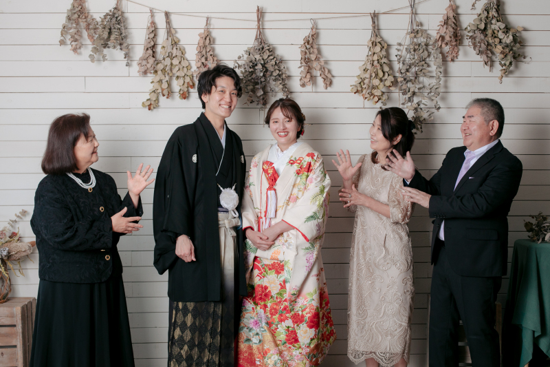 フォトスタジオRADIANCE 岡山本店_家族・友人を撮影に呼べる