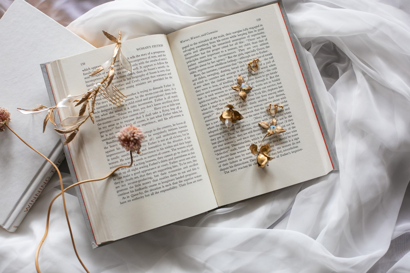 アクセサリーも事前にお打ち合わせ