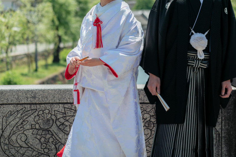 おめでたい！紅白の白無垢も多数ご用意ございます