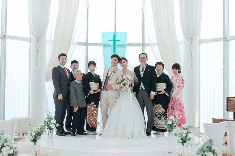 フォトスタジオRADIANCE 岡山本店_家族・友人を撮影に呼べる