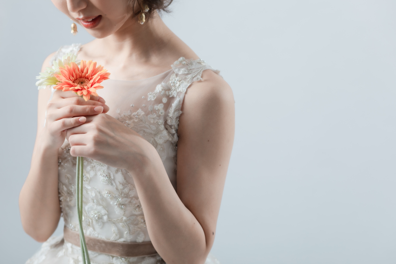 フォトスタジオRADIANCE 岡山本店_ウエディングドレスが豊富