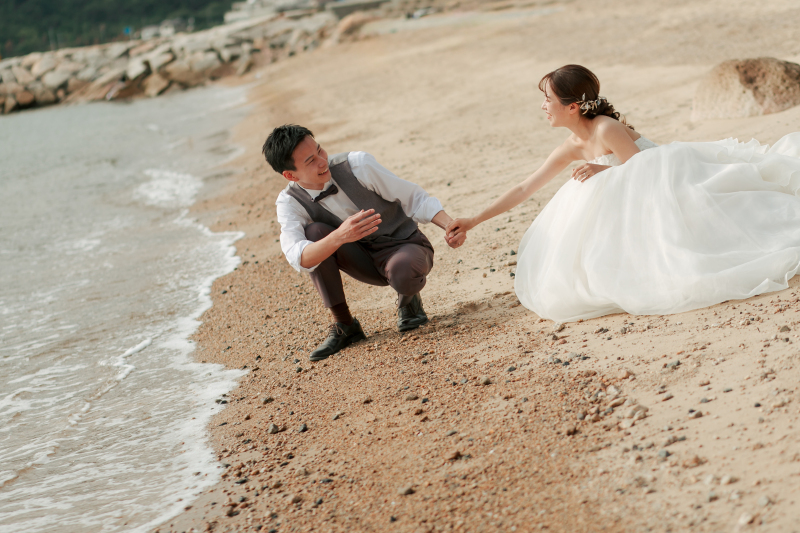 フォトスタジオRADIANCE 岡山本店_海で撮影できる