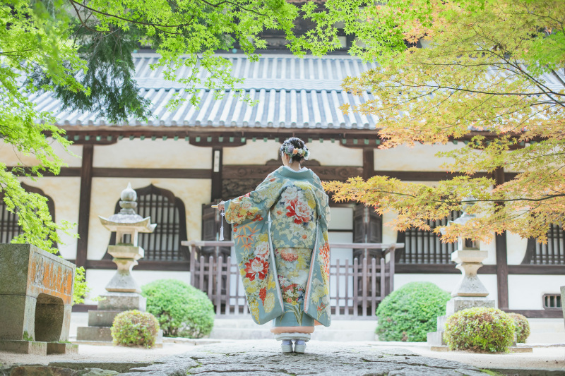 フォトスタジオRADIANCE 岡山本店_神社・寺院で撮影できる