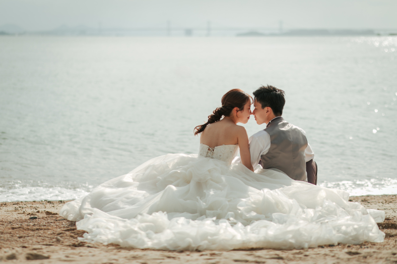 フォトスタジオRADIANCE 岡山本店_海で撮影できる