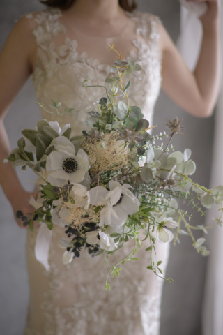 ブーケ・ブートニアセットレンタル(造花・ベーシック)