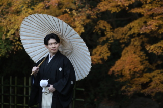 新郎ヘアセット