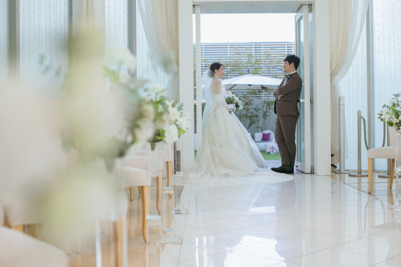 フォトスタジオRADIANCE 岡山本店_チャペルで撮影できる