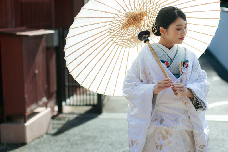 フォトスタジオRADIANCE 岡山本店_白無垢が豊富