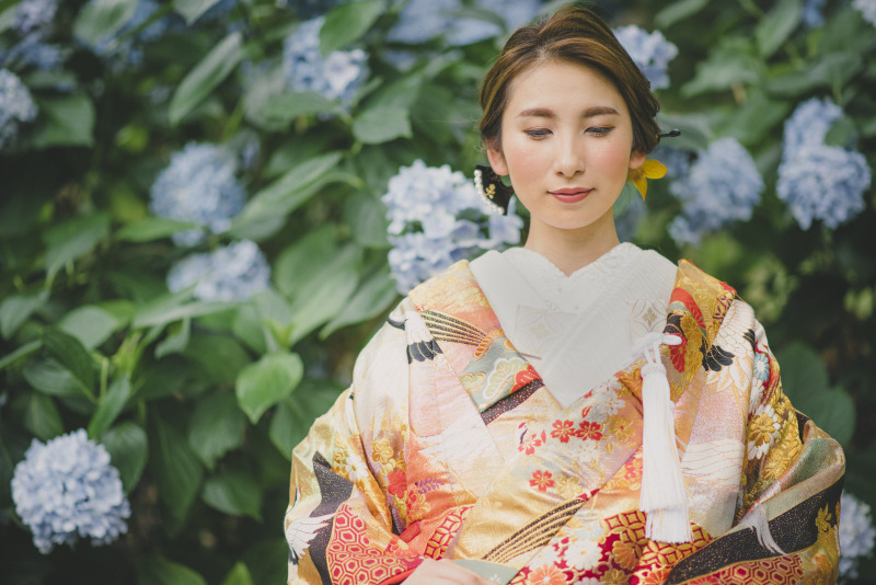 フォトスタジオRADIANCE 岡山本店_色打掛・着物が豊富