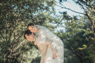 自然体なおふたりらしさあふれる写真を心がけています