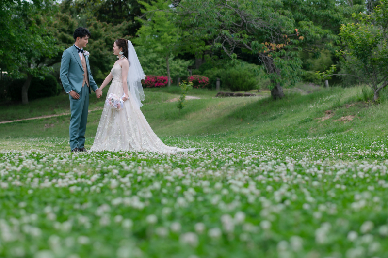 【最大5万円OFF｜和洋各1着｜新緑シーズンプラン】新緑ロケーション撮影+6～７月にスタジオまたはロケーション