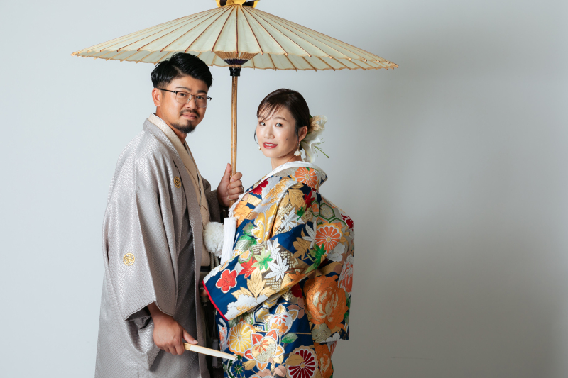 【スタジオ撮影プラン Eコース】洋装和装各1点データ付き