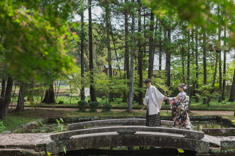 【撮影データ約100枚】和装1点ロケーションプラン|衣装・ヘアメイク・撮影データ