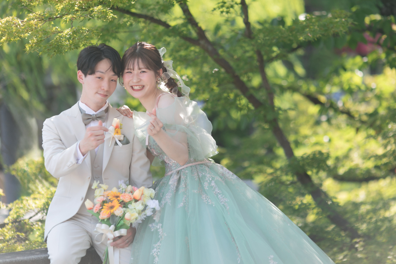 【最大5万円OFF｜和洋各1着｜桜・新緑シーズンプラン】桜・新緑ロケーション撮影+1月・2月にスタジオまたはロケーション