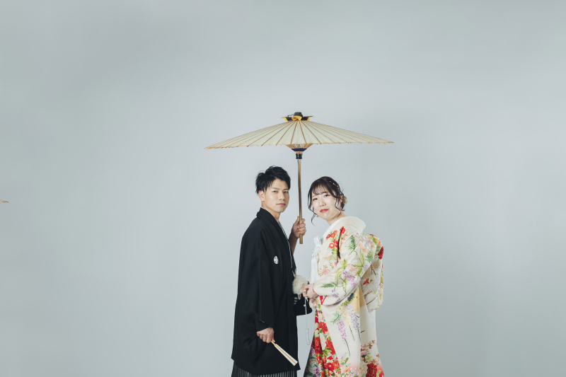 【撮影データ約200枚】和装2点スタジオプラン|衣装・ヘアメイク・撮影データ