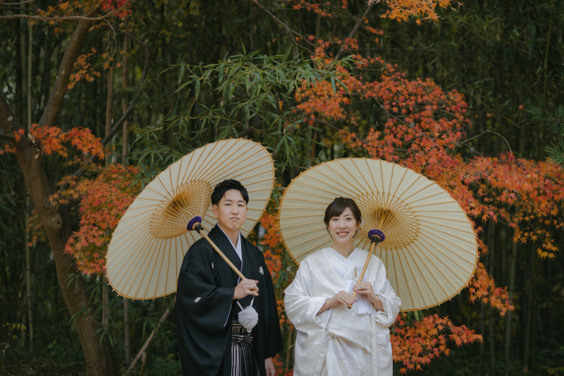 紅葉まだ間に合う！！！12月特別価格フォトウェディング