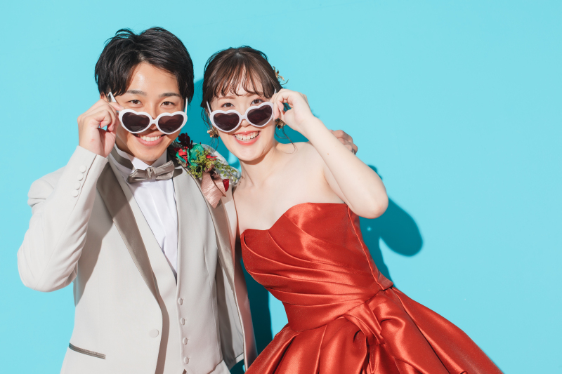 【7月イベント】¥99,000⇒¥66,000【7～8月撮影の方限定｜ドレス２点目基本料無料プラン】涼しいスタジオでドレス2着