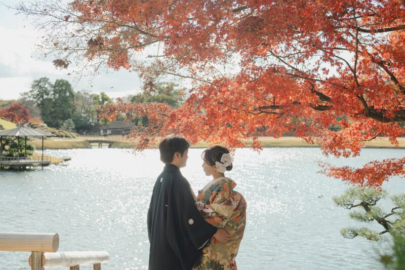 紅葉まだ間に合う！！！12月特別価格フォトウェディング