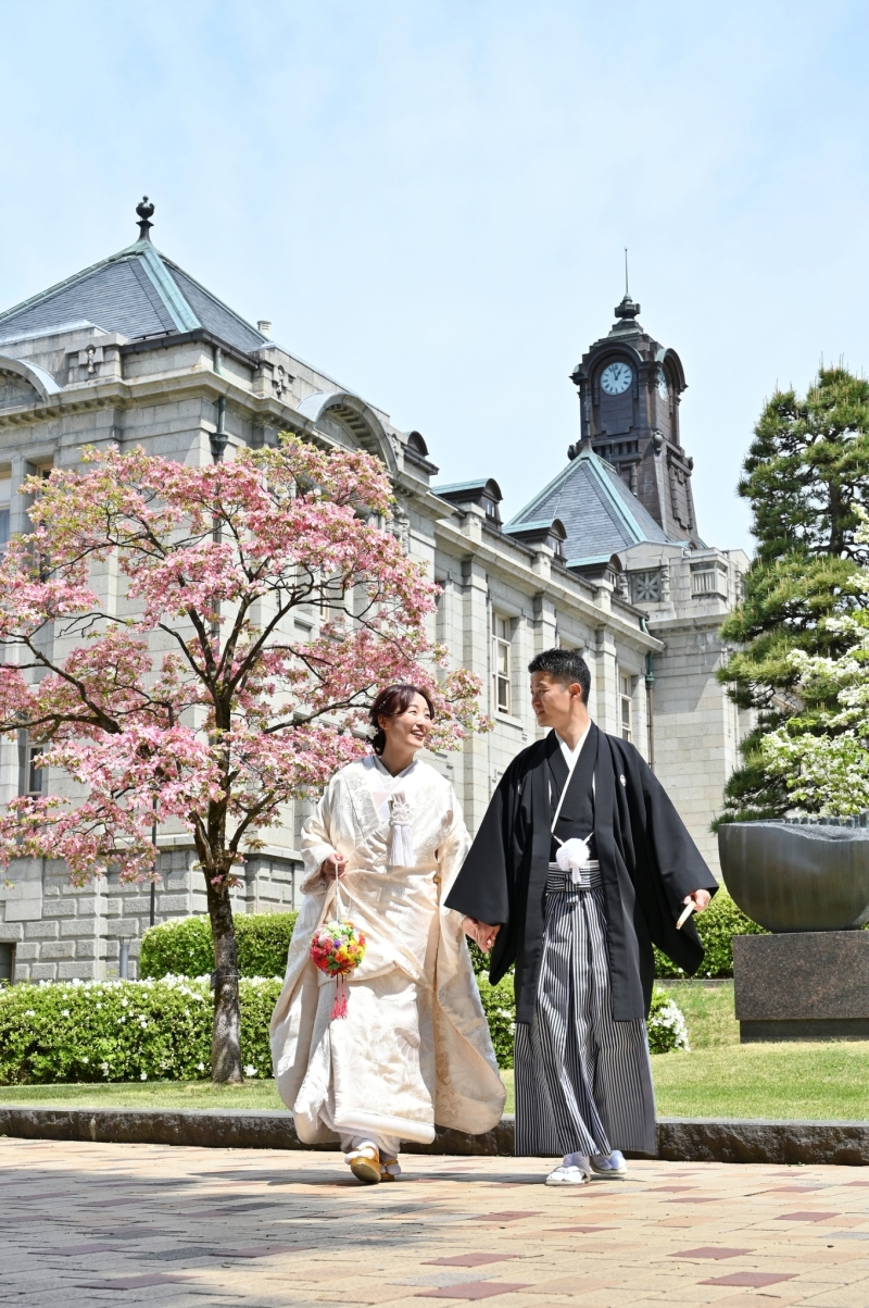 【追加料金なし宣言】文翔館ロケーションプラン|和装or洋装選べる1着、美容、データ、着付け込み